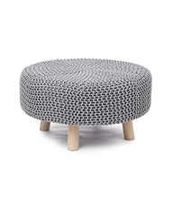 BIZZOTTO Sgabello Braid Grigio Chiaro D60