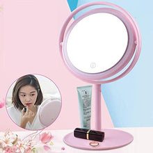 MGWA Specchi Compatti LED Illuminato Trucco Specchio Vanity Specchio Con Touch Screen Dimmerabile, Specchio Portatile Illuminato Per Viaggi Bagno