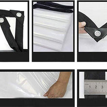 KAUTO Telone Impermeabile Teloni Panno Antipioggia Bordo Spesso Trasparente Pellicola Isolante Perforata Panno di plastica Pellicola per Serra Fiore carnoso Finestra Balcone Impermeabile, 3 * 10m