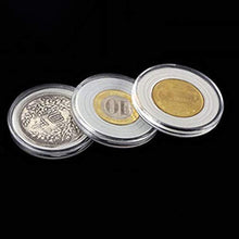 karrychen for NTAG215 RFID Round Transparent Plastic Coin Capsules Case 25mm Acrylic Mater
