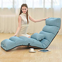 XHCsoft Sedia da Gioco a Pavimento, Pieghevole Poltrona pigra, Elegante Divano Letto Divano Poltrona