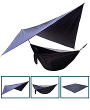 Amaca Amaca Esterna Anti-zanzariera + Set Canoa Tenda Da Campeggio Portatile A Doppio Uso Per 1-2 Persone Che Dormono Sedia Sospesa