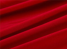 Cornasee copridivano Elasticizzato 2 posti,Fodera per Divano con Corda Fissa,Rosso