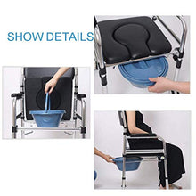 JTKDL Sedia per Disabili con Sedia A Rotelle per Anziani con WC per Sedia A Rotelle,A
