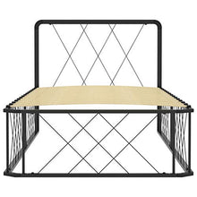 SKM Giroletto Nero in Metallo 90x200 cm (19kg)
