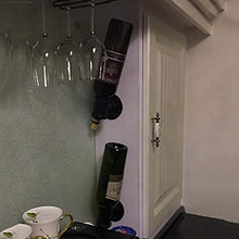 MoDi Wine Rack Retro Style Industriale Tubo di Acqua A Parete Vino Rack