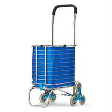 Carrello Trolley Pieghevole in Acciaio Inox Carrello Pieghevole Portatile (Colore : A)