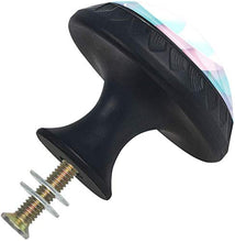 Modello di sirena di pelle di coda di pesce rosa blu Pomelli per Porta Set di 4 Pomelli per Mobili Manopole per Cassetti Cucina Armadio Vetro
