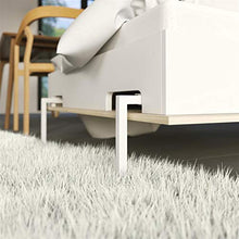 SMARTBett Letto a Scomparsa Basic Letto Ribaltabile Letto a Muro (90x200 Verticale, Bianco/Rovere Sonoma Parte Frontale)