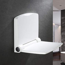 JTKDL Sgabello Pieghevole in ABS Resistente Sedile per Doccia Pieghevole Impermeabile Sgabello per Bagno A Parete per Bagni Spogliatoi Corridoio Guardaroba