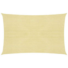vidaXL Vela Parasole 160 g/m² Beige 3x4 m in HDPE