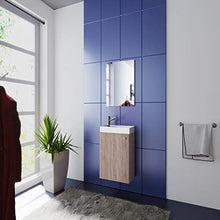 Mobile Lavabo Quercia Sonoma Lavandino con Armadio o Specchio