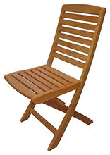 Sedia pieghevole Ischia in legno pz.2 arredo giardino esterno