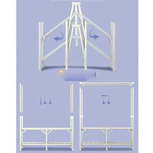 NXYJD Pieghevole Armadio Semplice Panno Gabinetto delle Famiglie l'installazione in Armadio Camera da Letto Moderna Semplice Camera Assembly