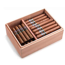 XZJJZ Cigar Table Top Box - Ideale for i Viaggi versatilità, buona Tenuta, Portable Legno di Cedro