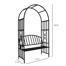 Ate Casa Arco da Giardino con Panca 110x37x210 cm