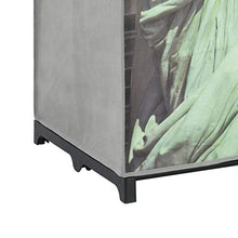Tidyard Armadio New York 75x45x160 cm in Tessuto