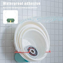 Mingtongli Lavabo Parete Bathroom Lavandino Rack Impermeabile Pieghevole Libero di punzonatura Lavabo, Verde