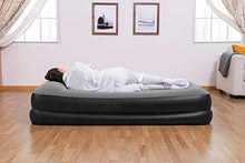 Bestway 67401 Airbed Tritech Bicolor Nero/Grigio Singolo Floccato Cm. 191X97X46