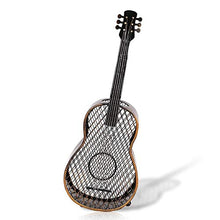Atyhao Chitarra a Forma di Rete in Ferro Wine Cork Container Wine Bottle Stopper Organizer Wine Cork Holder Wine Barrel Cork Holder Handcrafts Home Office Decoration13,8x5,1 Pollici