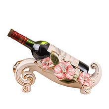 MHBGX Portabocchio per Vino, Decorazione Di Lucidatura Personalizzata Bottle Bollized Cabinet Accessori per la Casa Creativo,35X12X15Cm.