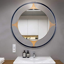 Metallo Parete Specchio, Rotonde Moderna Specchi da Bagno, Ingresso Specchio Decorativo, Vanità Specchio per Il Trucco, per Dressing Table Soggiorno Camera da Letto