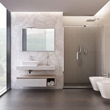 bonussi Mobile Bagno Sospeso 110 cm Lavabo Specchio e 1 Cassettone Ansel