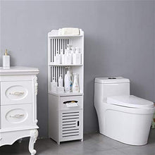 FGWE (30 x 30 x 120 cm) semplice mensola ad angolo, bianco