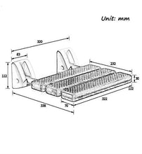 MGMDIAN Sgabello Pieghevole per Il Bagno - Sgabello per la Doccia Sgabello per Il Bagno Sicurezza per l'Uomo - Sgabello da Bagno con Sgabello Accessori da Bagno