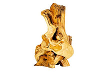 Windalf - Poltrona in legno di radice alto rustico, 125 cm