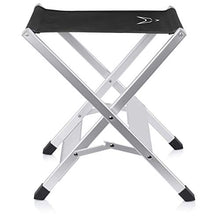 Racefoxx - Sgabello pieghevole, con ripiano per le gambe