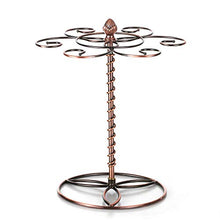 Leepesx Bicchiere per Vino Bicchiere per Vino Rosso Bicchiere per stoviglie Rack per Vino 6 Bicchiere per Vino Supporto per espositore per scaffali Supporto per Bicchiere per Vino da appoggio