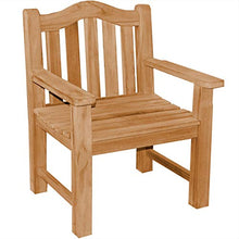 Poltrona da giardino XXL in legno massiccio Catania extra forte