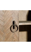 DenZZO - Cassettiera in legno di Mindi naturale, manici originali Cosy