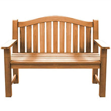 Panca da parcheggio XXL Catania Teak in legno massiccio extra forte