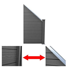 BIGTO Garden Privacy Screen WPC 105x Privacy recinzione schermo
