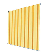 VERDELOOK Mykonos, Tenda da Sole a Caduta con Catena, 2.5x2 m, Beige e ocra