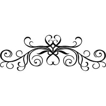 Adesivi per testiera del letto, T-MK326, 47 x 140 cm, colore: Nero