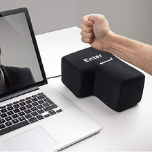 BSTQC - Cuscino con pulsante di inserimento USB, per adulti, per pisolini, ufficio, regalo per colleghi e amici