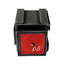 Armadietto multifunzionale in legno per riporre scarpe e accessori (bianco) Rosso