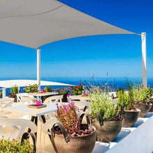 QYQS Tende A Vela da Giardino Grigie Attrezzatura A Vela Durevole per Terrazza da Giardino Tenda da Sole Rettangolo A Vela Impermeabile(Size:3X6m/10X20ft)