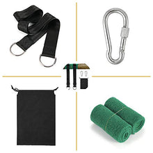 CHEYLIZI Cinghie per Amaca All'aperto - Durevole Extra Lungo 150cm Pendenti Kit di Sospensione con Pastiglie di Protezione per Amache e Altalene da Campeggio (Carico Massimo 500 kg)