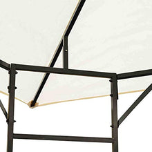Outsunny Gazebo da Giardino Tendone da Giardino in Metallo 3x3 m