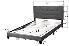 Letto in legno massiccio con testiera e rete a doghe, colore naturale