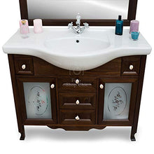 Shop Chic Composizione arredo bagno arte povera 105 cm con colonna