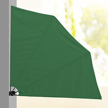 casa.pro Paravento Balcone Verde Tenda da Sole Laterale Balcone Sole Vento