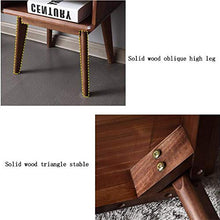 AINIYF Comodino in Legno massello con Comodino for Camera da Letto con 1 cassetto Comodino (43x35x54,5 cm) (Color : Brown)