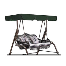XBXB Dondolo Coperti da Giardino 3/2 Posti Resistente Ai Raggi UV Impermeabile, Parasole da Esterno for Balcone (Size : 142X120CM/56 X47)
