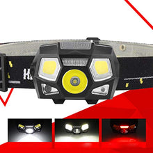 Weilifang 1300 Lumen Faro USB LED Impermeabile Ricaricabile Lampada Ricaricabile Testa Testa della Torcia della Lampada della Testa di Pesca di Caccia proiettore Campeggio