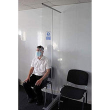 Topniu. □ Per Business □ Sneezé Guard & Shield per contatori, schermo di igiene trasparente, roller pull up bandiera, schermo divisorio, banner a rulli pull-up da terra